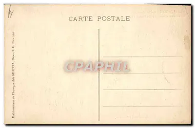 Van de Côte d'Azur — Uitgave Gileta — n°1511 — Achterkant