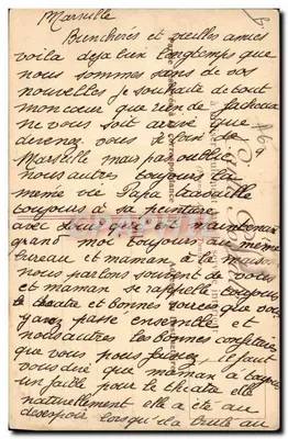 Marseille — Stare Przylądek — E. Lessieux — Rewers