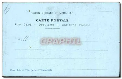 Cannes — Les Vieilles Tours — E. Lessieux, impr. Dipod — Verso