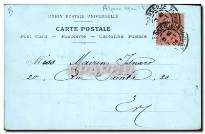 Nice — Le Paillon — E. Leffieux, N° 21 — Verso