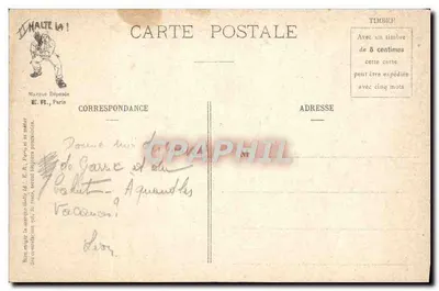 L'ENVIE — Los siete pecados capitales del soldado — E.R. Paris, N° 638 — Reverso