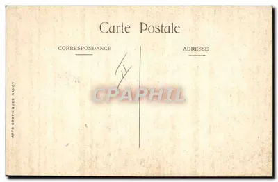 O Restanplan — Seu Circuito — Arts Graphiques Nancy — Verso