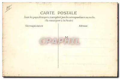 Escena de chambrière — soldados y civiles — R. & C. n° 117 — Reverso