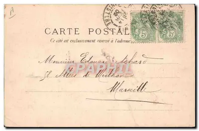 Uma Noite de Casamento no País da Cornualha na Bretanha — V. ROUSSIN, n°10 — Verso
