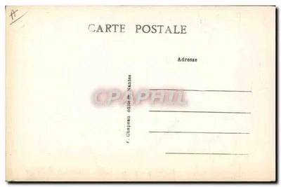 No Bourg de Batz — Trajes de Festa — Editor R. Chapeau, Nantes — Verso