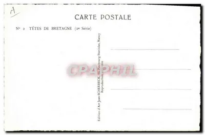 Dwie stare kobiety — Bretania — Wydawnictwo Art Scherbeck, Nancy — Rewers