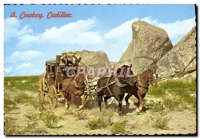 Um Cadillac do Cowboy — cena do western — editor Petrey Studios, n° 58103-C