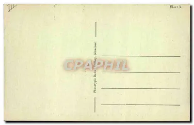 Saulxures-sur-Moselotte — Bosbeheer — D. D. — Achterkant