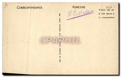 Um Réatinier — Tipos Landais — LL — Verso