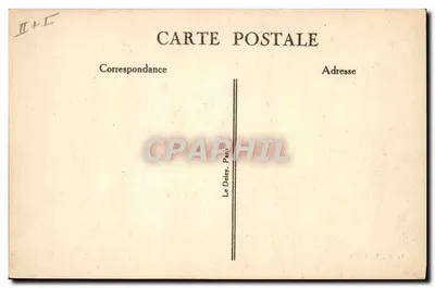 Le Havre — O "France" e a Entrada do Porto — G. F., Le Havre, n° 137 — Verso