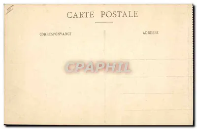 O Transatlântico França — Le Havre — C.P. 2133 — Verso