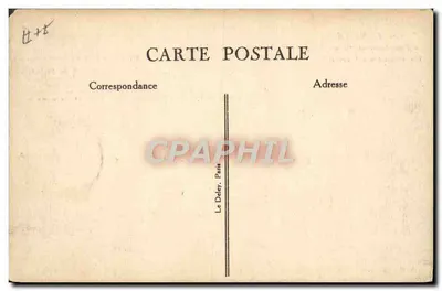 Transatlantyk "France" — Le Havre — G. F., Le Havre — Rewers