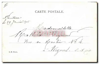 Fünf Babys und Kuh in den Alpen — TH. BAUER, Nr. 304 — Rückseite