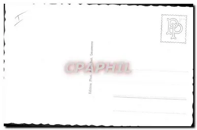 Bärengraben — Berna — Edição Fotográfica Lausanne, n° 13281 — Verso