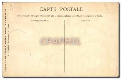 Mercado de flores em Paris — ilustração de Loir Luigi — edição Pétrole Hahn, Lyon — Verso