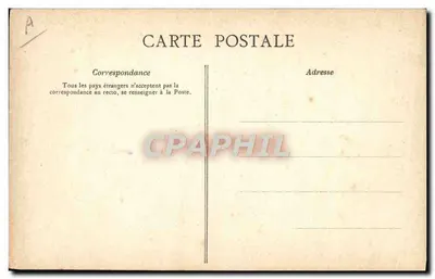 Paryż - Île Saint-Louis — widok z nabrzeża i łódki — Collection Lefèvre-Utile — Rewers