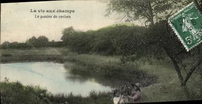 A vida nos campos — O cesto de cerejas — editor não visível