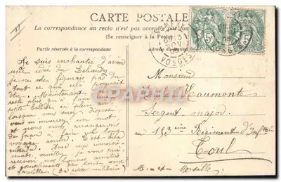 A vida nos campos — Garellitte de Glycine — Georgette — Verso