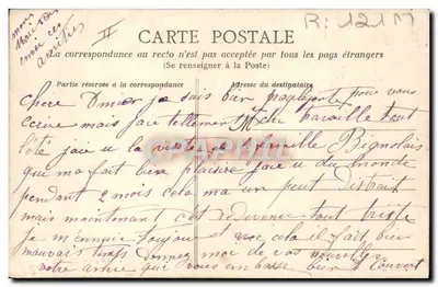 A guardiã dos ovos — A vida no campo — Héliotypie Dugas e Cie, Nantes — Verso
