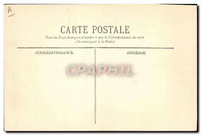 Aix-en-Provence — O Corso — Guerreiro Chefe Indígena e Chantecler no meio mundo — Coll. Jaussaud — Verso