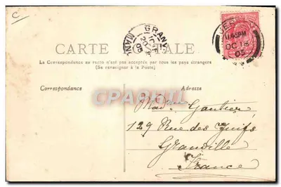 Estudio del capote del pueblo Maraichin — Editor G. I. D. de Nantes, n° 835 — Reverso