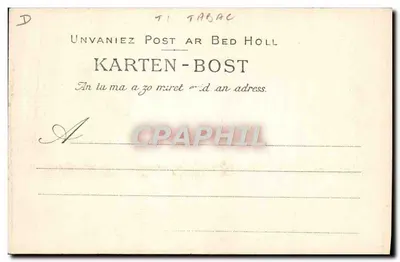 Fumatrici di Morlaix al lavoro — Collezione VILLARD, Quimper — n° 1048 — Verso
