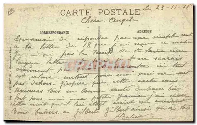 Argonne — La casa forestal del Horno de los Monjes — donde se libraron combates inútiles — Visé Paris 474 — Reverso