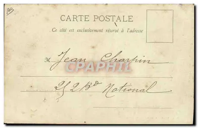 Valle de Celles — Capilla y Casa Forestal de la Chapelotte — AG. Weber, N. 214 - Dippach — Reverso