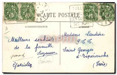 Forêt de Lente — Die Forsthaus — LL. n°17 — Rückseite