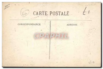 Montigny — Foresta di Roumare — Pietra megalitica (arenaria), in fondo la casa del Guardiano — Ed. J.B. Rouen — Verso