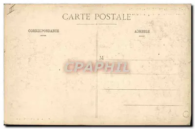 Arredores de BRUYÈRES-en-VOSGES — Casa Florestal e Lago das Cabanas — Edição Guerre-Briot, Bruyères — Verso