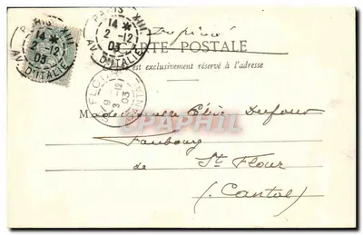 Le Peage — Pensive s'en allait Jeannette, Au Marché pour y faire emplette — G. I., París — Reverso