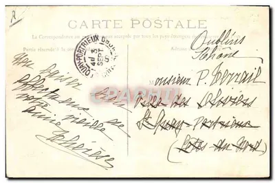 Deux orphelins — Scènes champêtres — 34 — Éditeur E.F. — Verso
