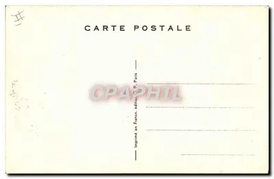 Cozinheiro de grande casa — A la roulante — edição C.P. Paris — Verso
