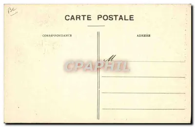 Staruszek bretoński z wybrzeża — okolice Pont-l'Abbé — kolekcja Villard, Quimper, nr 4174 — Rewers