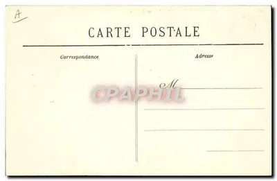 Rosporden — De ingang van de Gavette — Collectie Villard, Quimper — Achterkant