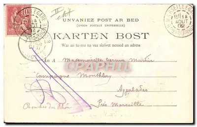 W drodze na Pardon — Bretania — Kolekcja E. Hanonie — n°223 — Rewers