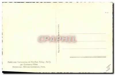 Marika Rökk — portret w stroju — UFA, seria 130/A — Rewers