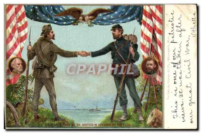Veternos de '62 unidos na defesa da bandeira — editor Minnepolis Art Co. n° não visível