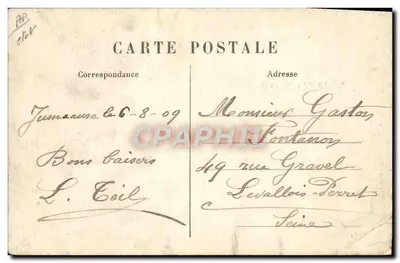 Jumeaux - L'Usine Pradon (Fabrication de Papier à cigaretttes) — éditeur 'L'Auvergne Illustrée', n°2045 — Verso