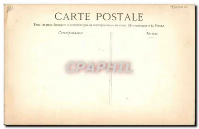 Venda do tabaco por quilo — Guerra 1944 — Ed. Pays de France n°31 — Verso