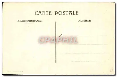 Het Tabaksmonopolie — satirische tekening — Henri Chachoin, Parijs — Achterkant