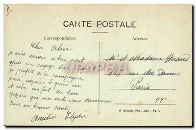 Las Meudon-Clamart — Dom Leśny — E.M. n°833 — Rewers