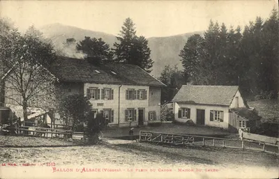 Balão de Alsácia (Vosges) - O Canhão Cheio - Casa do Guarda — A.D. Ward - Saint-Dié - N° 2512