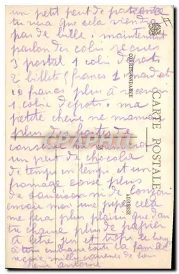 Chegada ao Ballon d'Alsace (Vosges) — Casa Florestal — editor Saint-Dié, n° 10139 — Verso