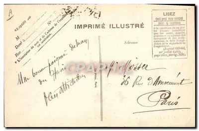 Le Havre — O transatlântico "France", 220 m de comprimento, entrando no porto — G.F. Le Havre, n°171 — Verso