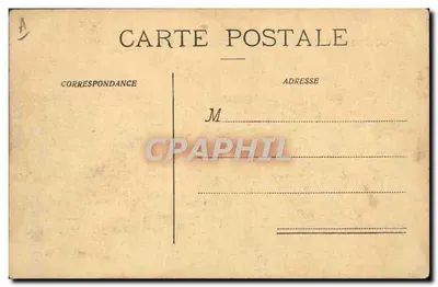 Navio de passageiros FORMOSA — Telegrafia sem fio — Sociedade Geral de Transportes Marítimos a Vapor, Marselha — Verso