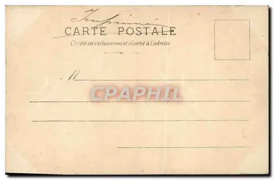 Não se passa — cena de floresta — Kunzli Frères, Paris, n° S4 335 — Verso