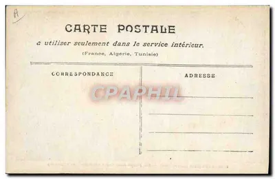 Paris inondé (janvier 1910) — La Fosse aux Ours (Jardin des Plantes) — Verso