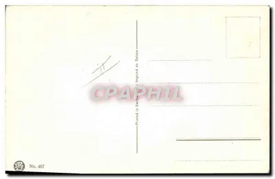 Paisagem fluvial — barco no cais — P. Lave, editor STF No. 467 — Verso